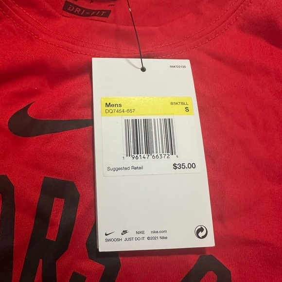 NBA Raptors 905 basketball Jersey DQ7454-657 - Picture 3 of 4